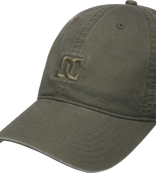 DC Men's Star Vintage Strapback Cap Bronze Green ADYHA04233-GQQ0