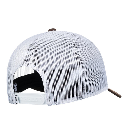 DC Men's Pit Stop Trucker Cap Dark Earth ADYHA04235-CRN0