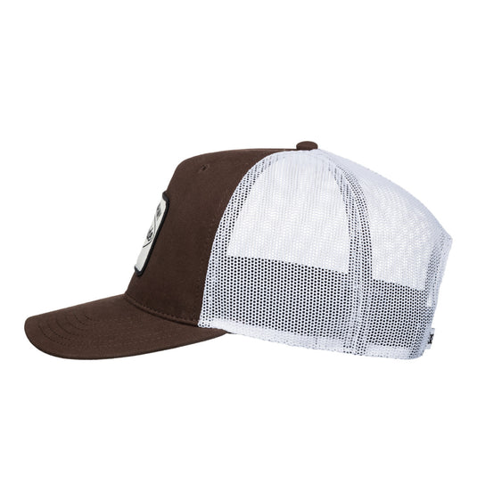 DC Men's Pit Stop Trucker Cap Dark Earth ADYHA04235-CRN0