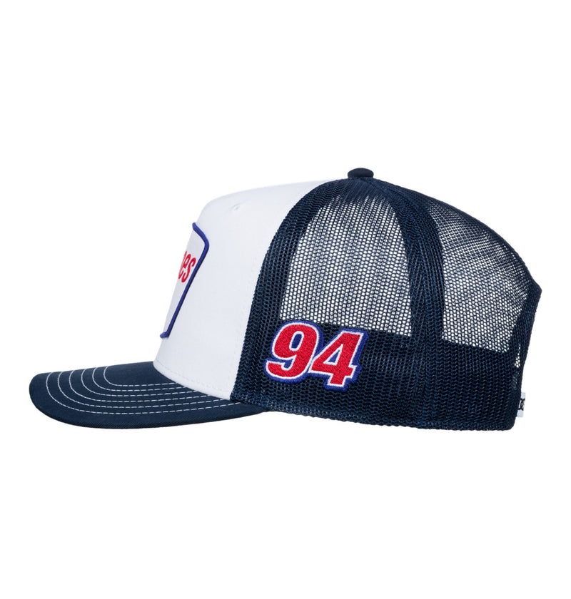 Load image into Gallery viewer, DC Men&#39;s Speedway Trucker Cap White ADYHA04241_WBB0

