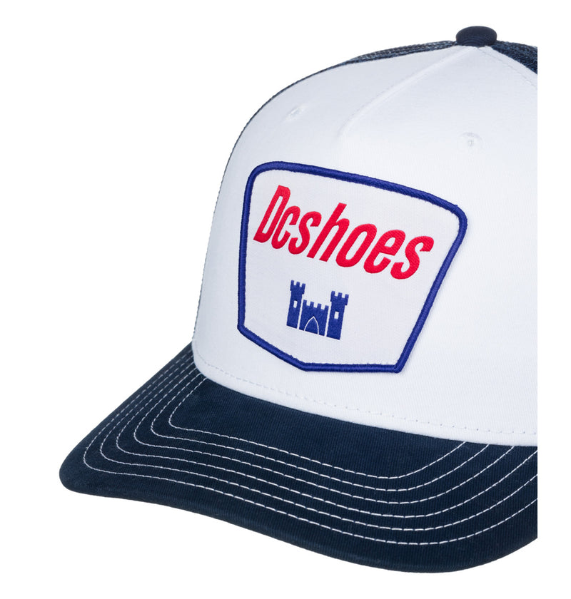 Load image into Gallery viewer, DC Men&#39;s Speedway Trucker Cap White ADYHA04241_WBB0
