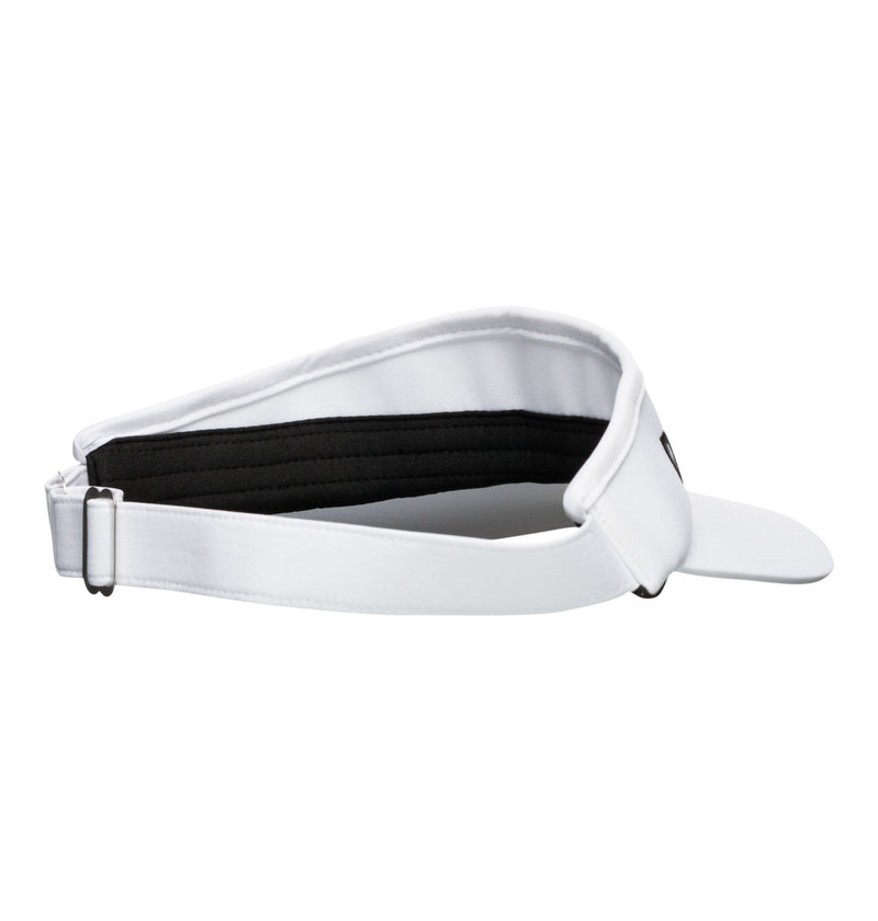 Load image into Gallery viewer, DC Men&#39;s Links Visor Hat White ADYHA04244-WBB0
