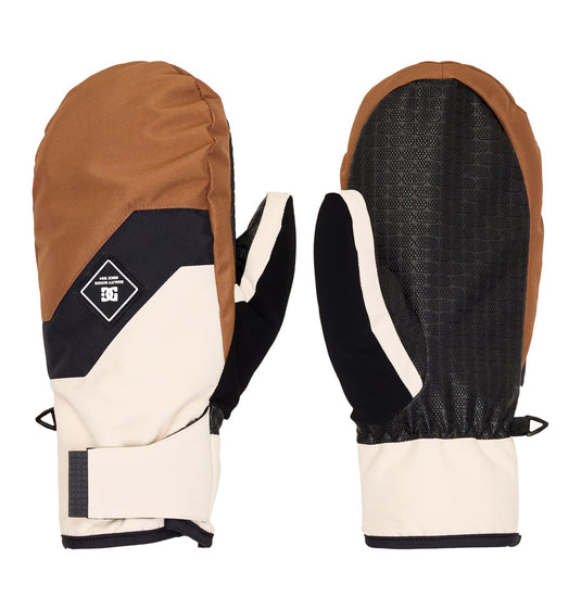 DC Men's Franchise Snow Mittens Toffee ADYHN03029-CQF0