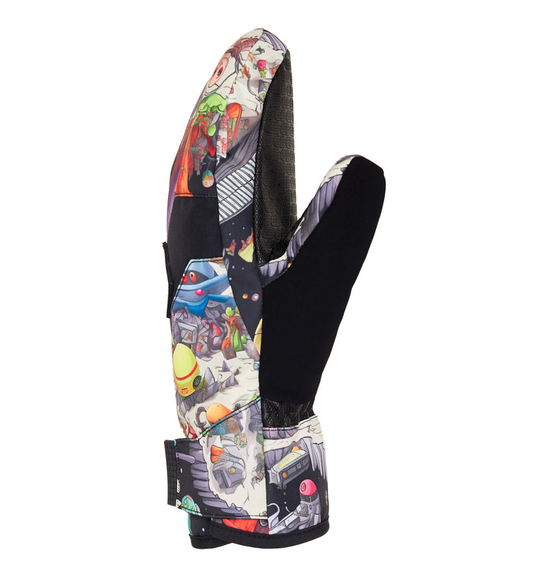 Load image into Gallery viewer, DC Men&#39;s Franchise Snow Mittens Outer World Black ADYHN03029-KTA4
