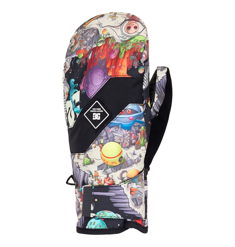 Load image into Gallery viewer, DC Men&#39;s Franchise Snow Mittens Outer World Black ADYHN03029-KTA4
