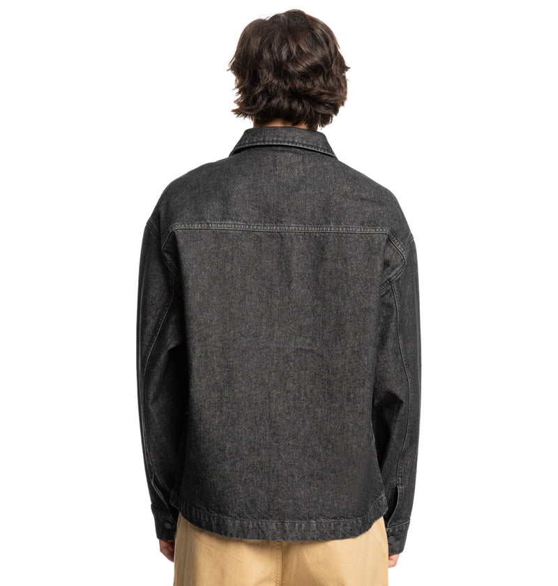 Load image into Gallery viewer, DC Men&#39;s Pit Coach Jacket Black ADYJK03206_KVJ0

