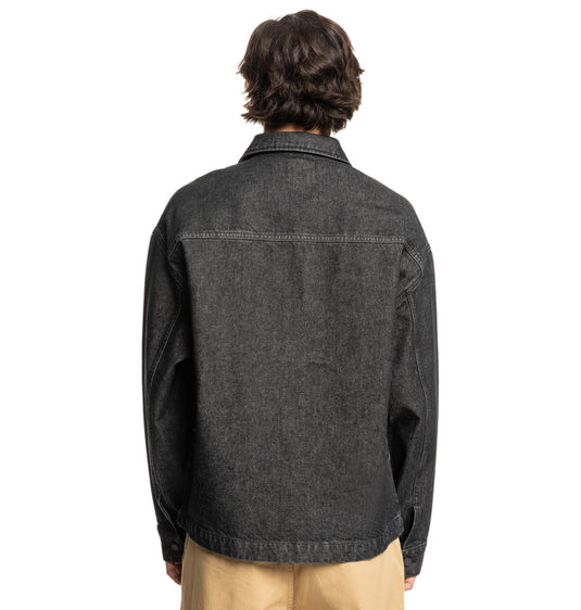 DC Men's Pit Coach Jacket Black ADYJK03206_KVJ0