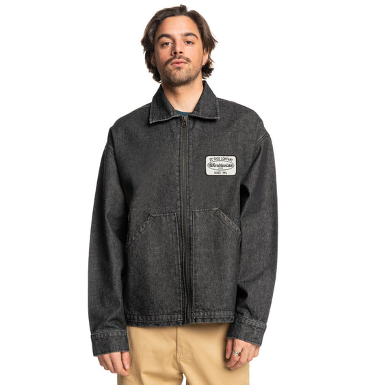 DC Men's Pit Coach Jacket Black ADYJK03206_KVJ0