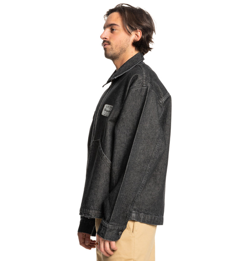 Load image into Gallery viewer, DC Men&#39;s Pit Coach Jacket Black ADYJK03206_KVJ0
