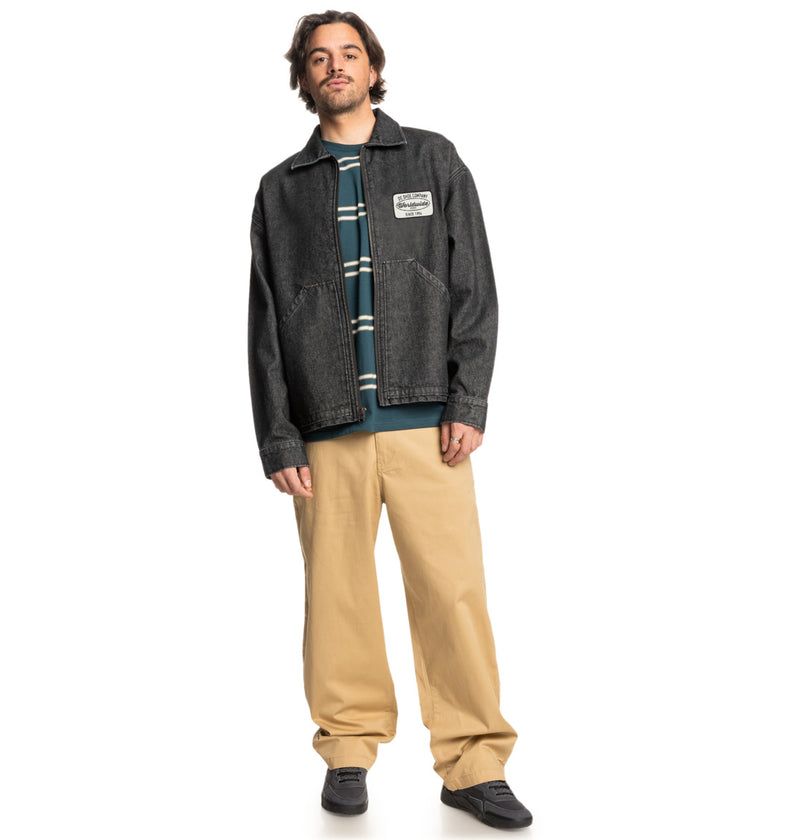 Load image into Gallery viewer, DC Men&#39;s Pit Coach Jacket Black ADYJK03206_KVJ0
