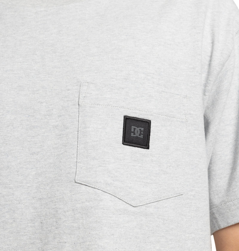 Load image into Gallery viewer, DC Men&#39;s 1994 Short Sleeve Pocket T-Shirt Light Heather Grey ADYKT03246-SFRH
