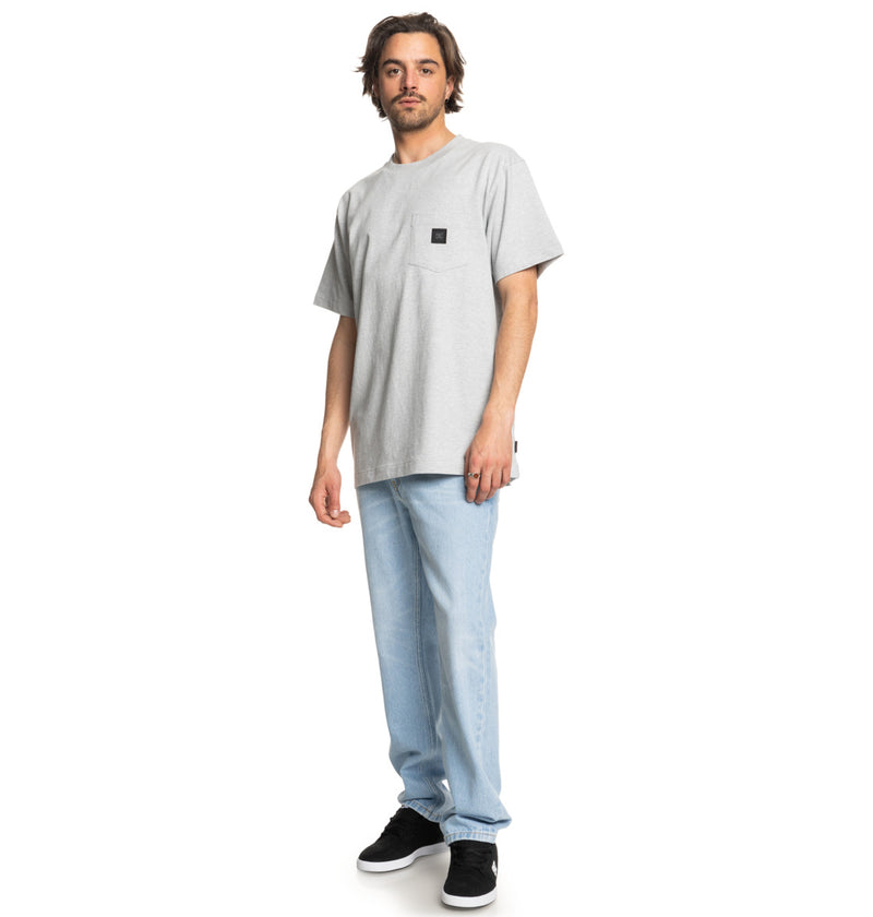 Load image into Gallery viewer, DC Men&#39;s 1994 Short Sleeve Pocket T-Shirt Light Heather Grey ADYKT03246-SFRH
