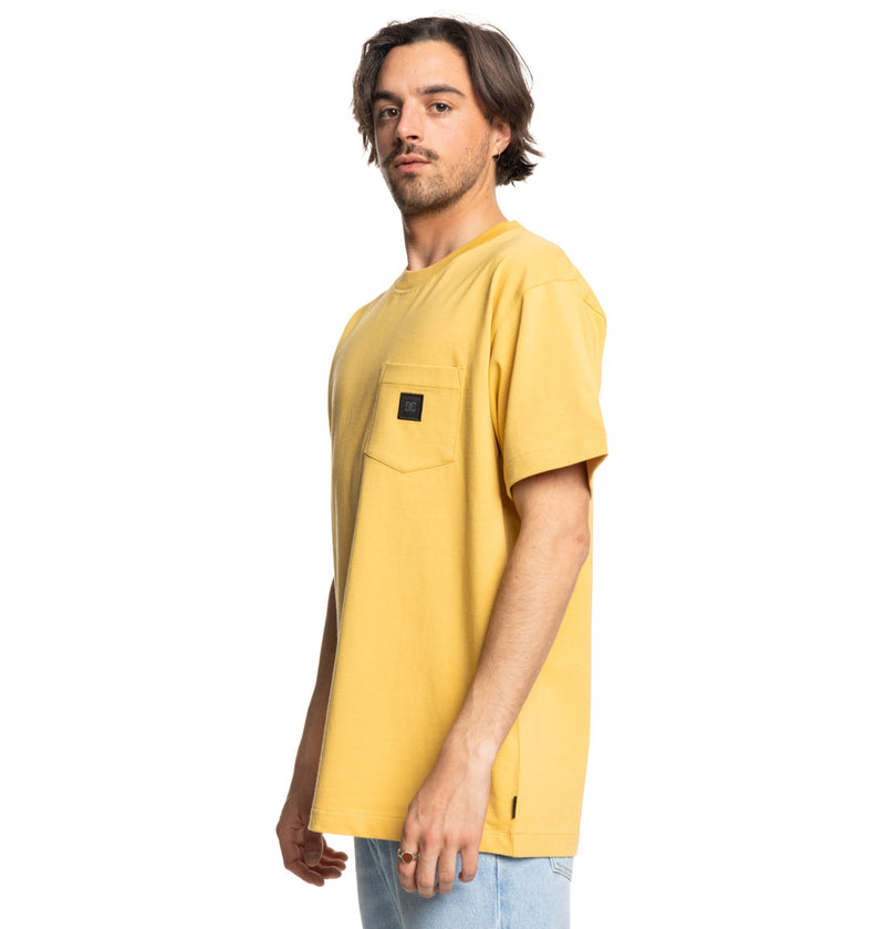 Load image into Gallery viewer, DC Men&#39;s 1994 Short Sleeve Pocket T-Shirt Rattan ADYKT03246-XYYB
