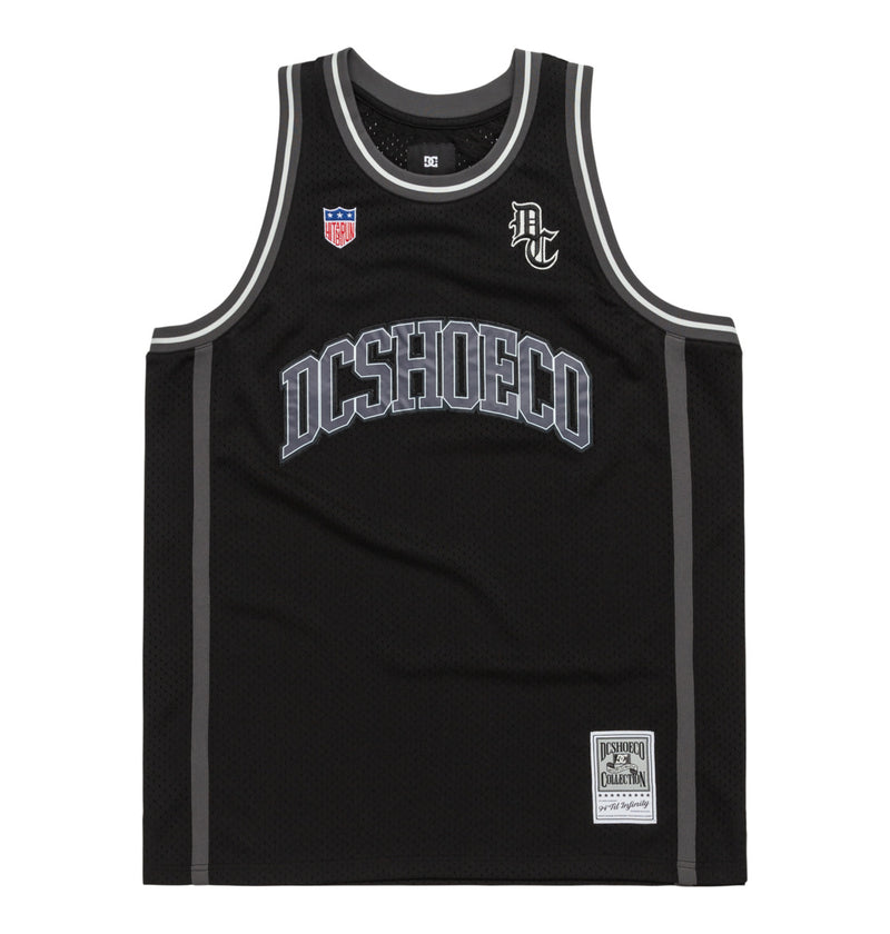 Load image into Gallery viewer, DC Men&#39;s Hoops Basketball Tank Black ADYKT03257_KVJ0
