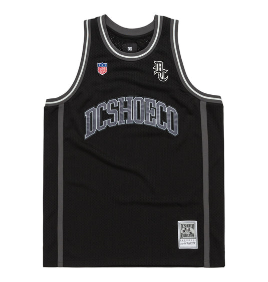 DC Men's Hoops Basketball Tank Black ADYKT03257_KVJ0