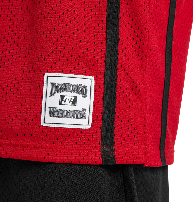Load image into Gallery viewer, DC Men&#39;s Hoops Basketball Tank Barbados Cherry ADYKT03257_RZN0
