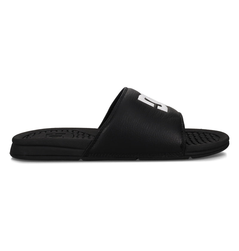 Load image into Gallery viewer, DC Unisex Bolsa Slides Black ADYL100026-001
