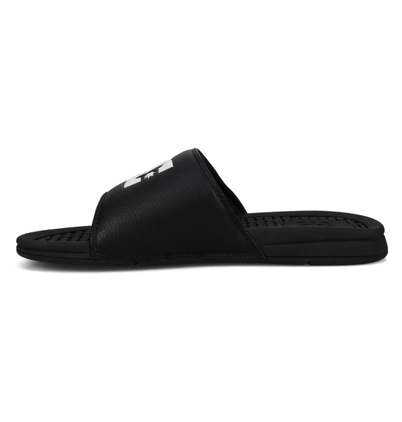 Load image into Gallery viewer, DC Unisex Bolsa Slides Black ADYL100026-001
