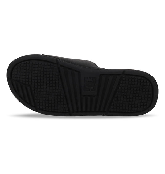 DC Unisex Bolsa Slides Black/Black/Black ADYL100026-3BK