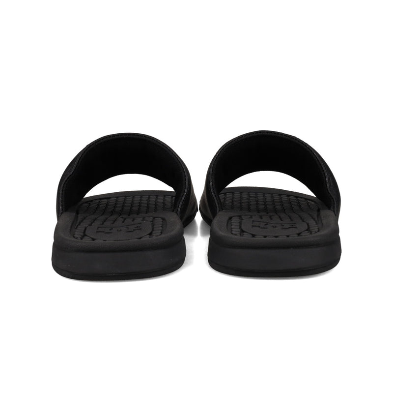 Load image into Gallery viewer, DC Unisex Bolsa Slides Black/Black/Black ADYL100026-3BK
