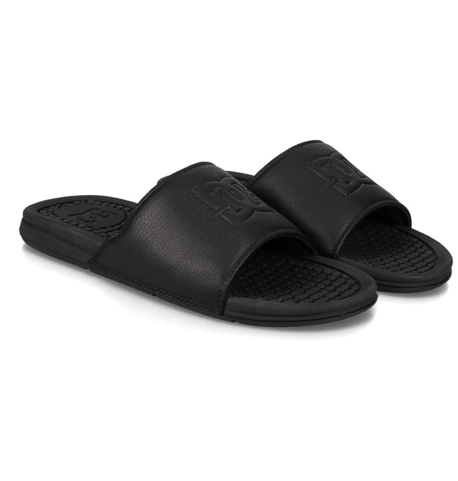 DC Unisex Bolsa Slides Black/Black/Black ADYL100026-3BK