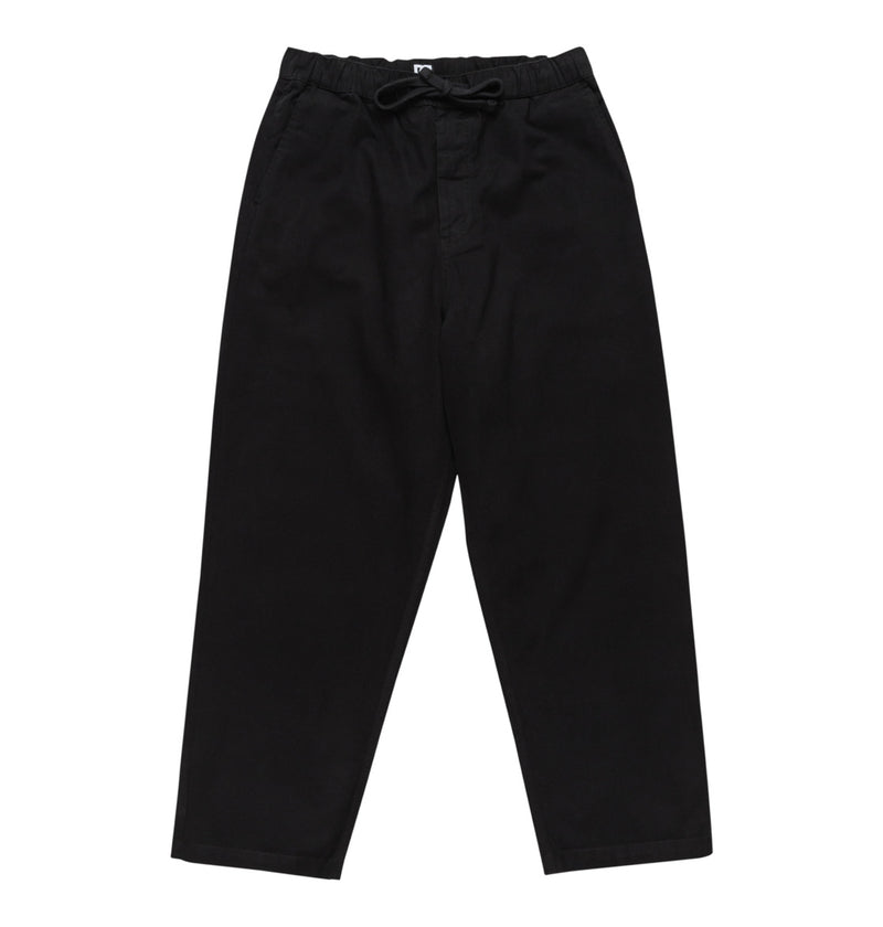 Load image into Gallery viewer, DC Men&#39;s Rafter Pull On Chino Pants Black ADYNP03092-KVJ0
