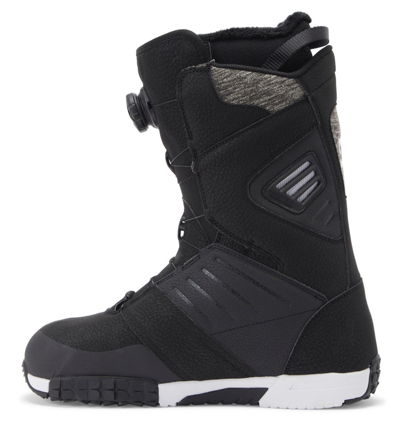 Load image into Gallery viewer, DC Men&#39;s Judge BOA Snowboard Boots Black/White ADYO100075-BKW
