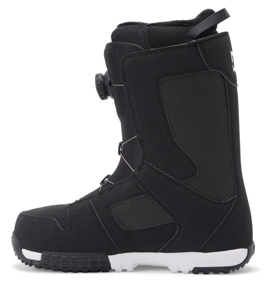 DC Men's Phase Pro BOA Snowboard Boots Black/White ADYO100079-BKW