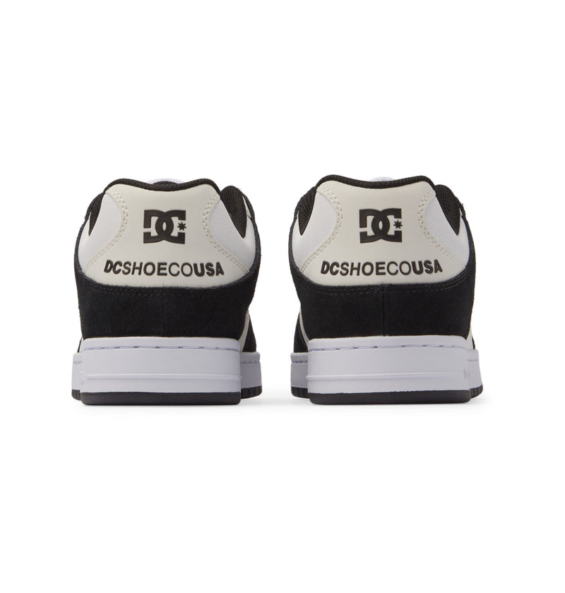 Load image into Gallery viewer, DC Unisex Manteca SE Leather Shoes White/Grey/Black ADYS100314-WGB
