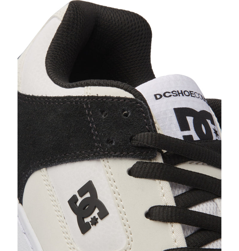 Load image into Gallery viewer, DC Unisex Manteca SE Leather Shoes White/Grey/Black ADYS100314-WGB
