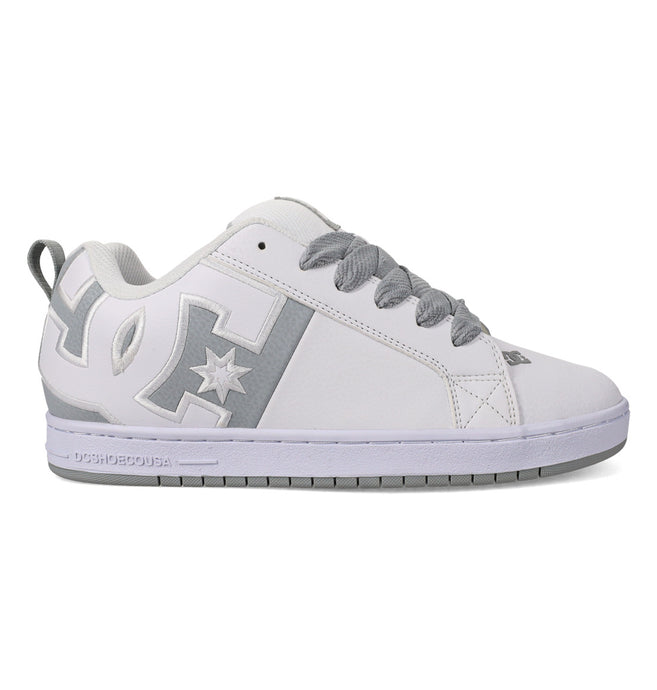 DC Men's Court Graffik Shoes White/Grey ADYS100442-WGY