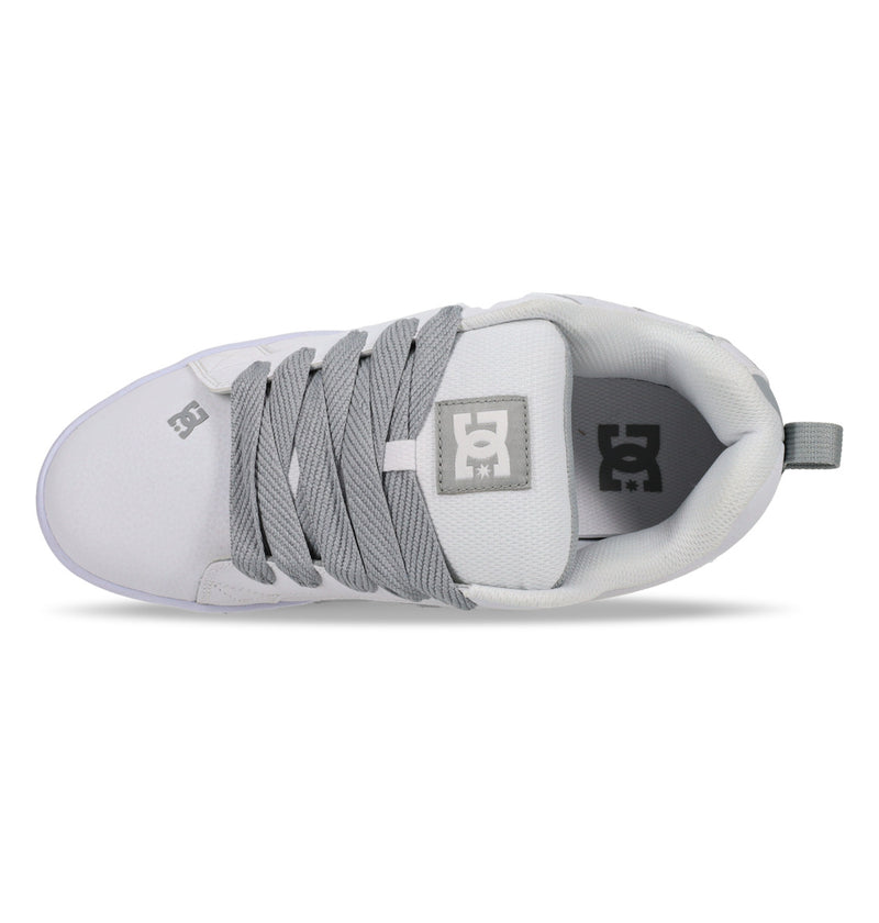 Load image into Gallery viewer, DC Men&#39;s Court Graffik Shoes White/Grey ADYS100442-WGY
