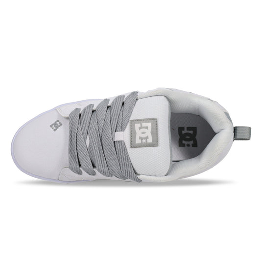 DC Men's Court Graffik Shoes White/Grey ADYS100442-WGY