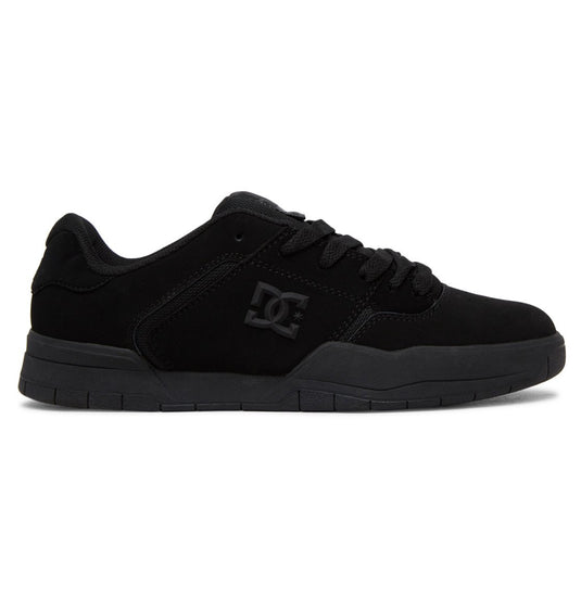 DC Mens' Central Leather Shoes Black/Black ADYS100551-BB2