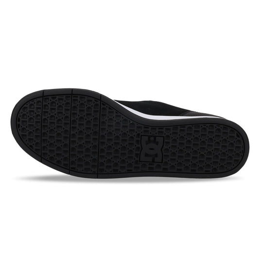DC Men's Crisis 2 Leather Shoes Black/White ADYS100647-BKW