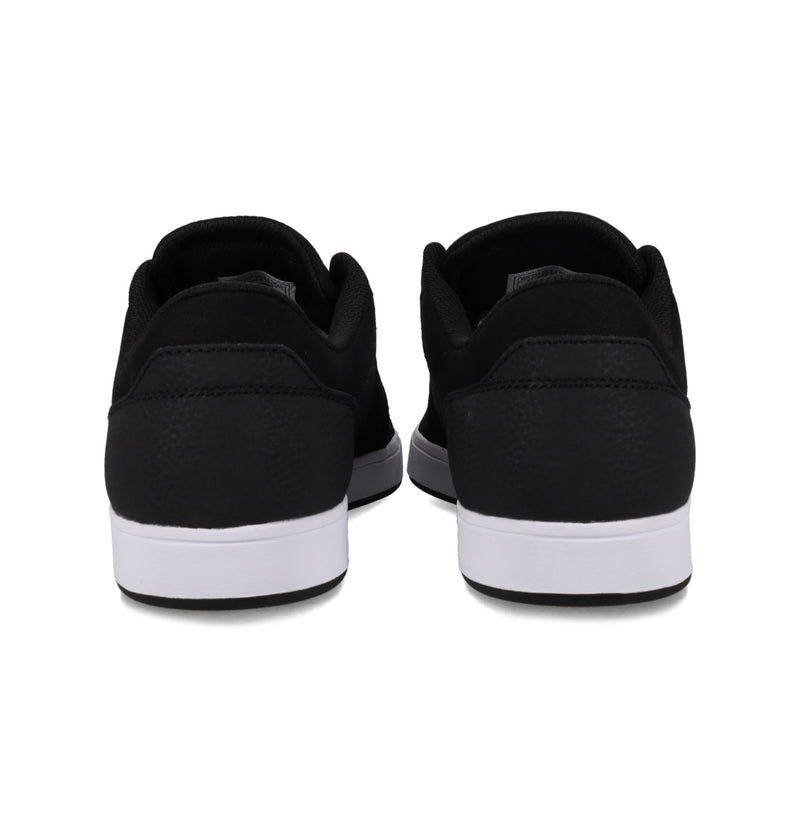 Load image into Gallery viewer, DC Men&#39;s Crisis 2 Leather Shoes Black/White ADYS100647-BKW
