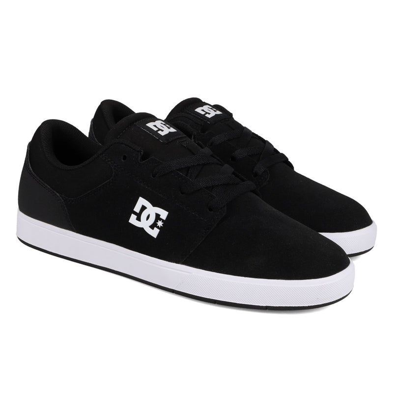 Load image into Gallery viewer, DC Men&#39;s Crisis 2 Leather Shoes Black/White ADYS100647-BKW
