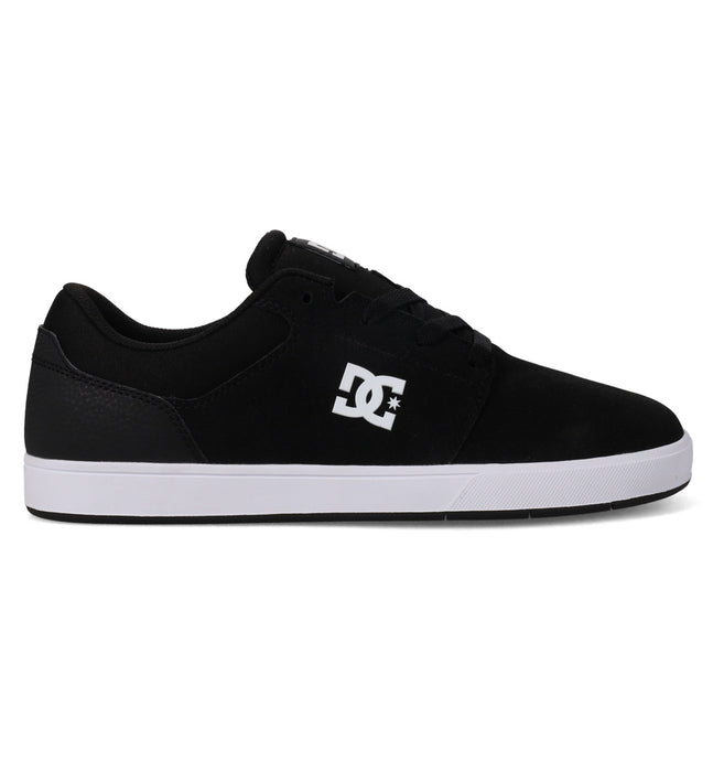 DC Men's Crisis 2 Leather Shoes Black/White ADYS100647-BKW