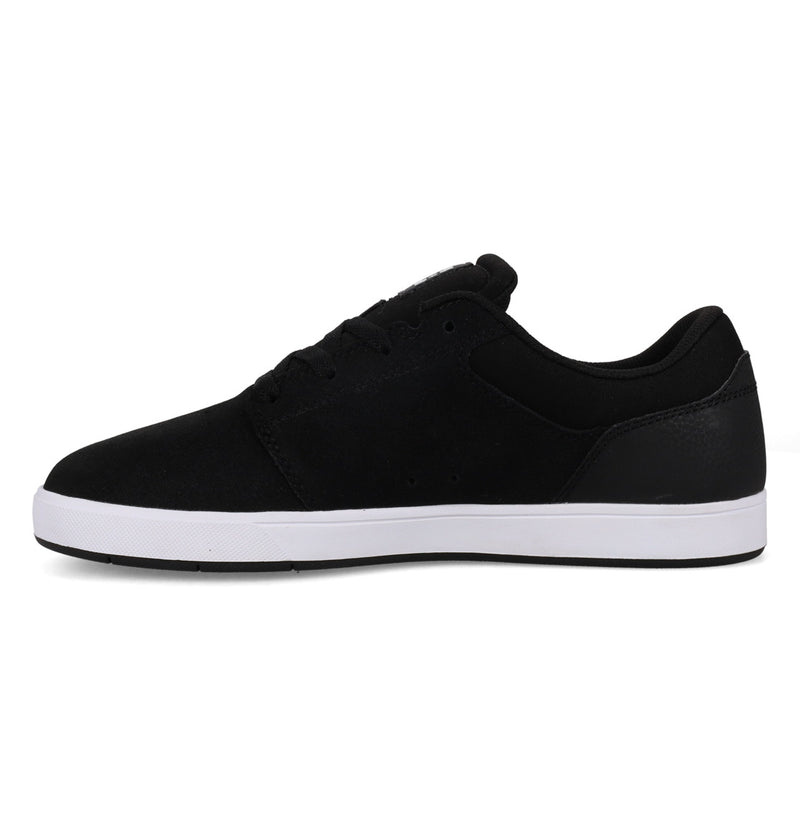 Load image into Gallery viewer, DC Men&#39;s Crisis 2 Leather Shoes Black/White ADYS100647-BKW
