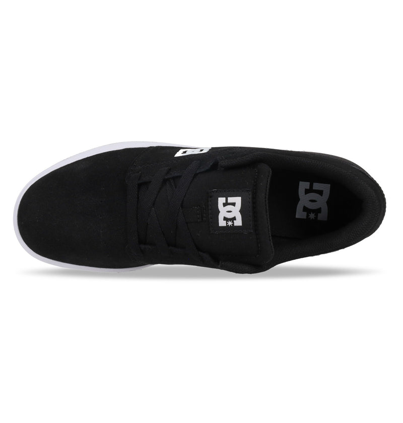 Load image into Gallery viewer, DC Men&#39;s Crisis 2 Leather Shoes Black/White ADYS100647-BKW
