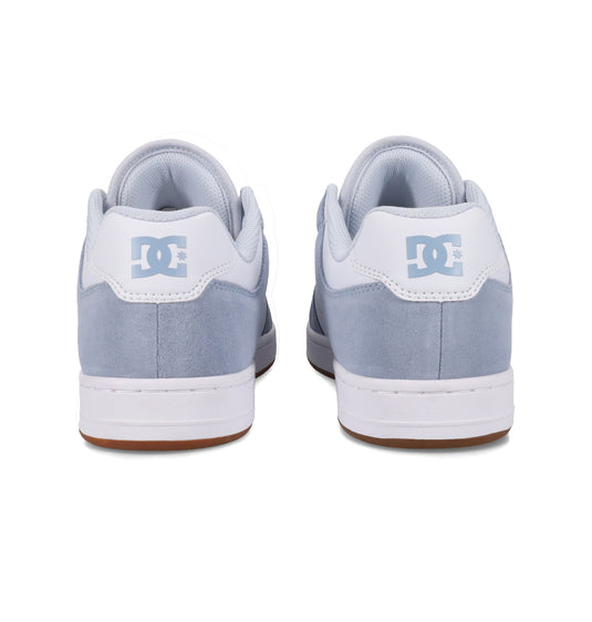 DC Womens' Manteca 4 Leather Shoes Grey/White ADYS100765-026