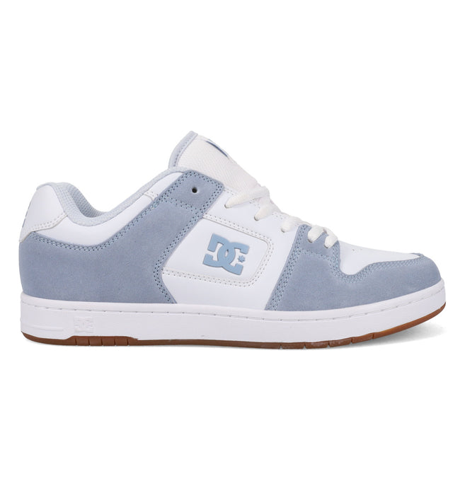 DC Womens' Manteca 4 Leather Shoes Grey/White ADYS100765-026