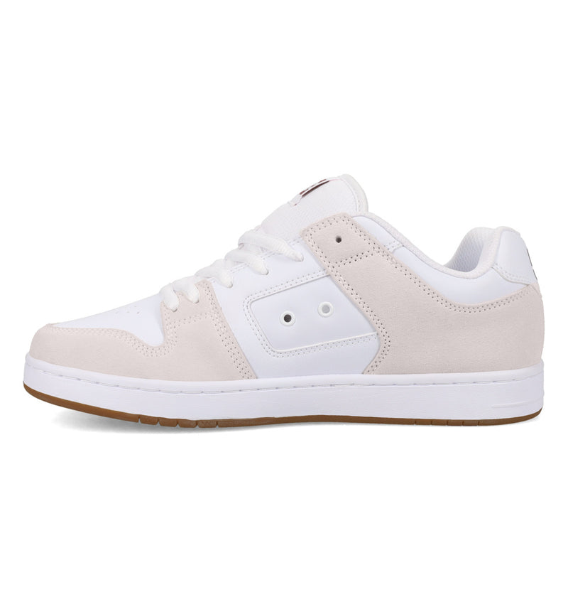 Load image into Gallery viewer, DC Womens&#39; Manteca 4 Leather Shoes White/Maroon ADYS100765-118
