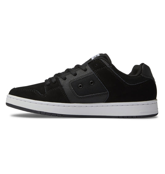 DC Unisex Manteca 4 Leather Shoes Black/White ADYS100765-BKW
