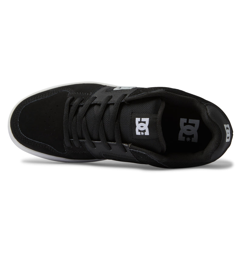 Load image into Gallery viewer, DC Unisex Manteca 4 Leather Shoes Black/White ADYS100765-BKW
