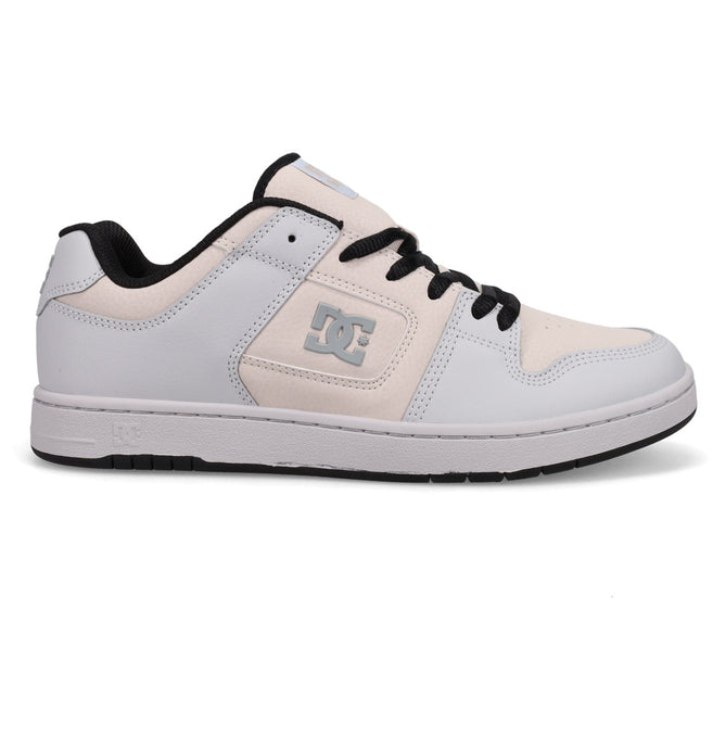DC Unisex Manteca 4 Leather Shoes Lt Grey/Khaki ADYS100765-GK2