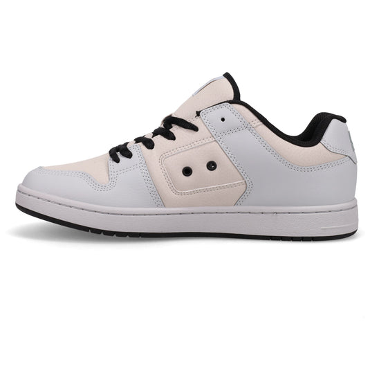 DC Unisex Manteca 4 Leather Shoes Lt Grey/Khaki ADYS100765-GK2