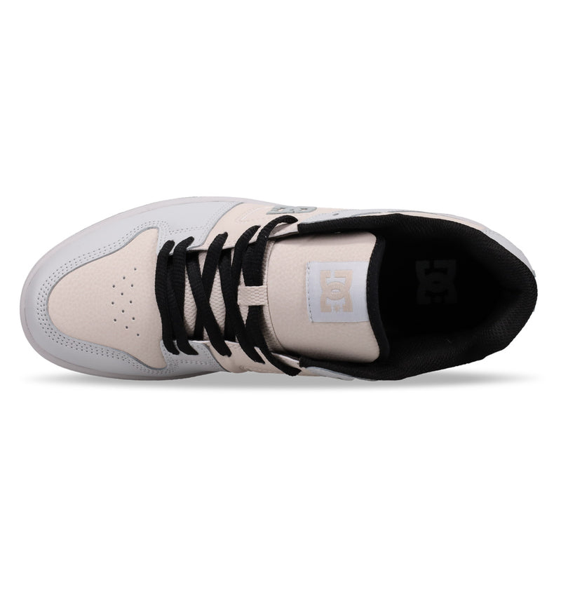 Load image into Gallery viewer, DC Unisex Manteca 4 Leather Shoes Lt Grey/Khaki ADYS100765-GK2
