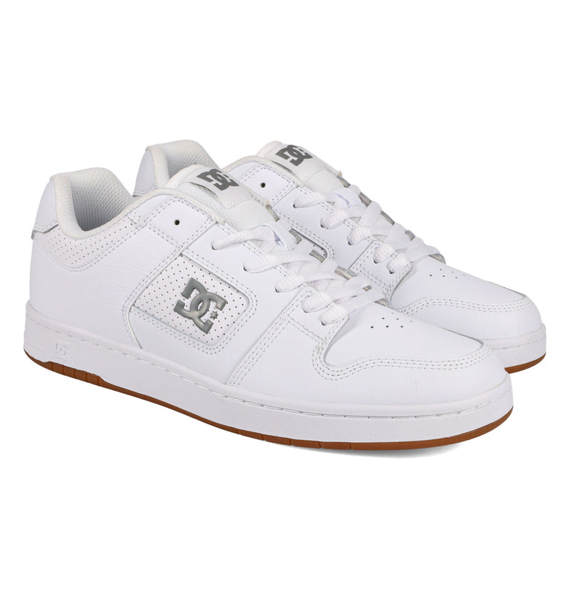 Load image into Gallery viewer, DC Men&#39;s Manteca 4 Leather Shoes White/Battleship/White ADYS100765-HBW
