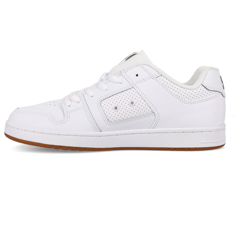 Load image into Gallery viewer, DC Men&#39;s Manteca 4 Leather Shoes White/Battleship/White ADYS100765-HBW
